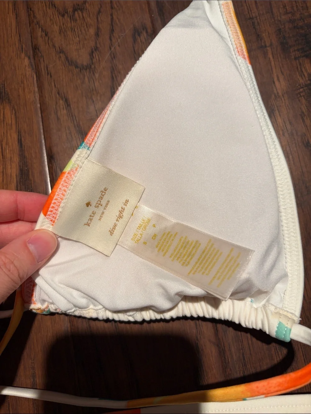 kate spade Dive Right In Bikini-- EUC— Size Small